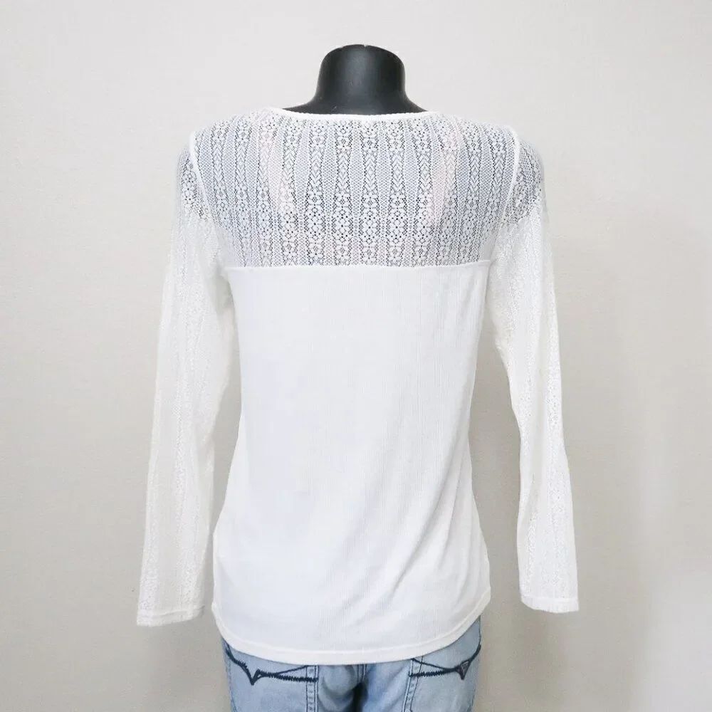 H&M Ribbed Women's Top Size M - Picture 2 of 10